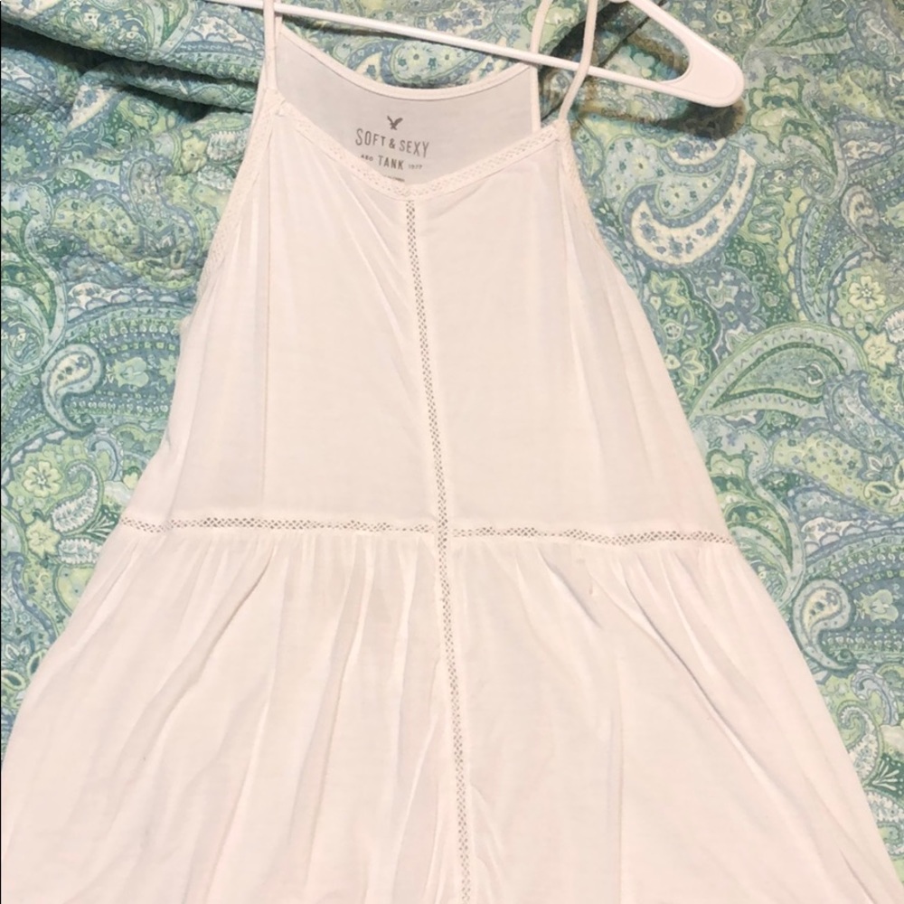 White tank top